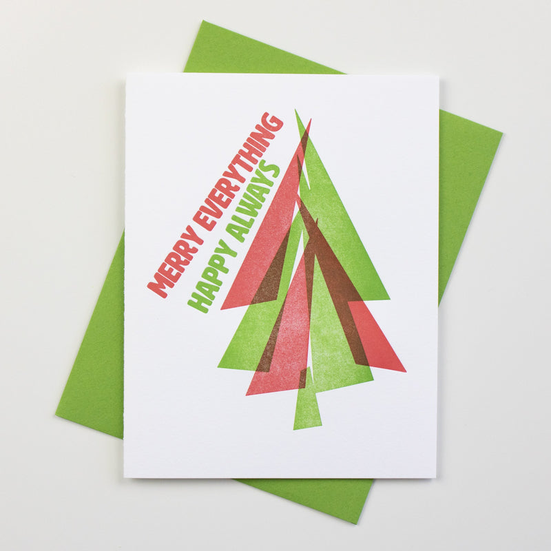 "Merry Everything, Happy Always" Holiday Card