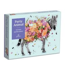 "Party Animal" 750 Piece Shaped Puzzle