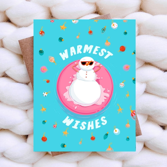 "Warmest Wishes" Holiday Card