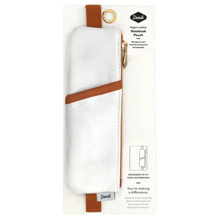 Golden Hour Embossed Notebook Pencil Pouch