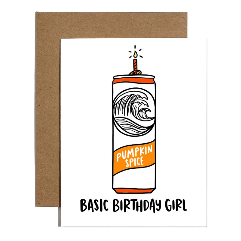 "Basic Birthday Girl" Birthday Card