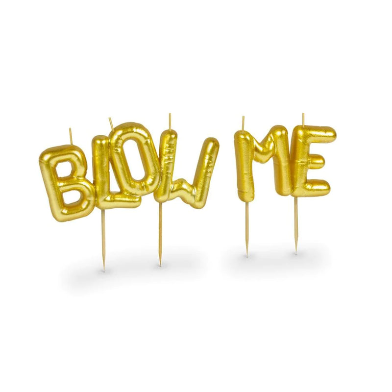 "Blow Me" Party Candles