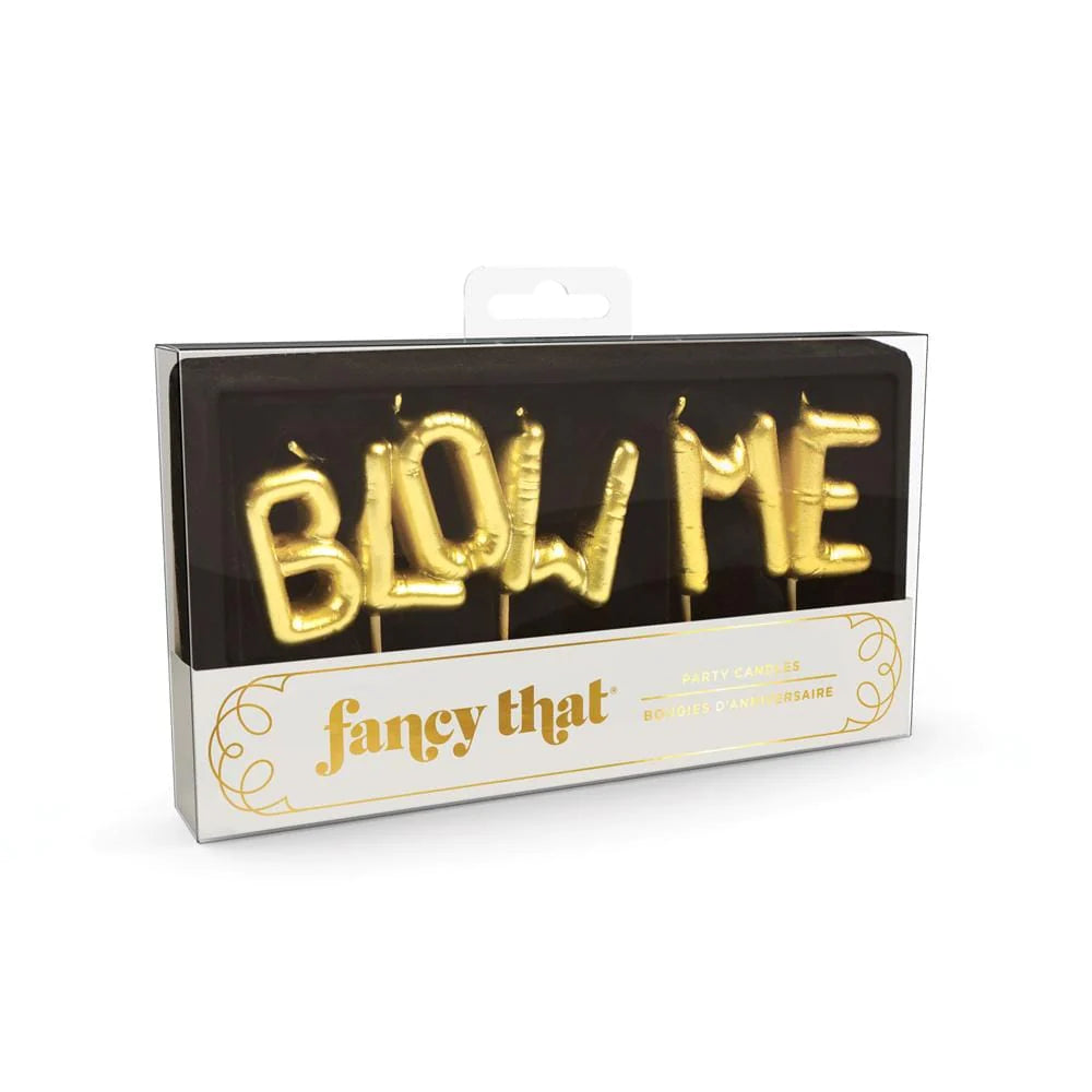 "Blow Me" Party Candles
