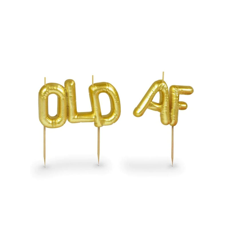"Old AF" Party Candles
