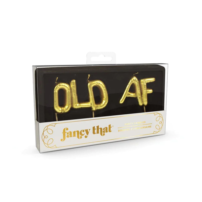 "Old AF" Party Candles