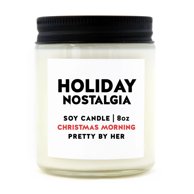 "Holiday Nostalgia" || 8oz Soy Candle