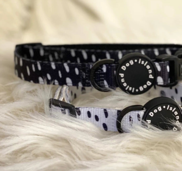 "Seeing Spots" Dog Collar