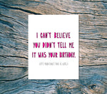 Near Modern Disaster - Didn't Tell Me