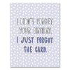 Near Modern Disaster - Forgot The Card