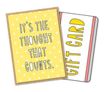 “Thought That Counts” Enclosure Card