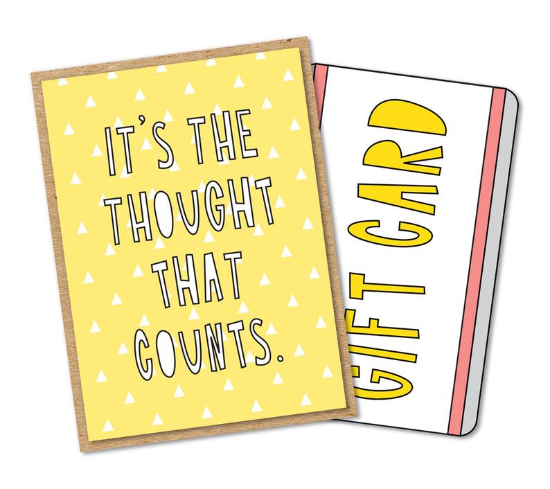 “Thought That Counts” Enclosure Card