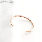"Turn the Pain into Power" Bangle || 2 Colors