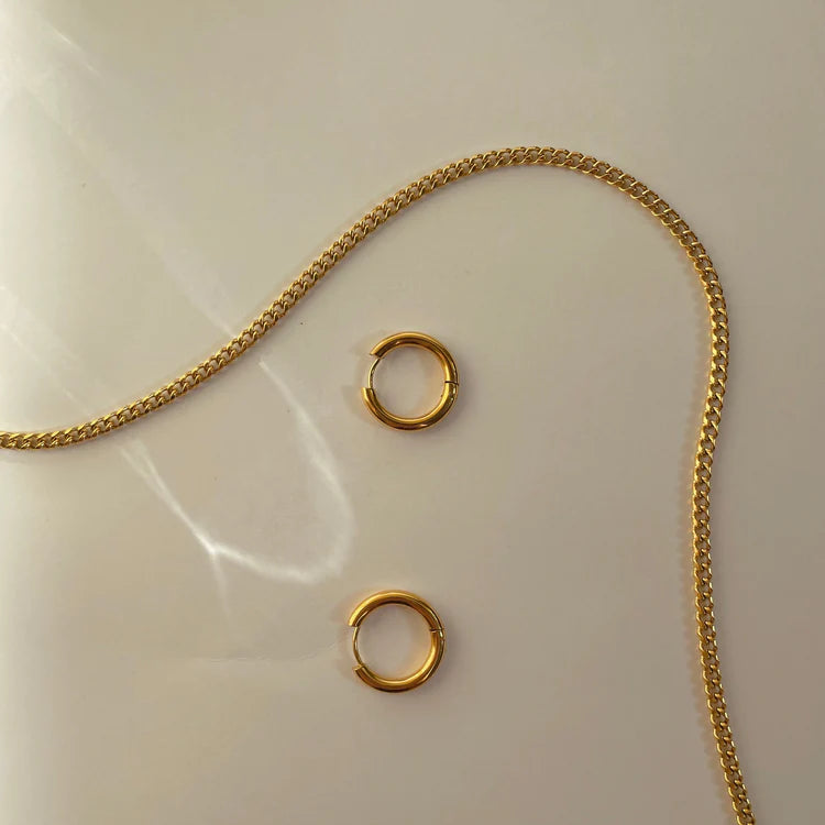 "Minimal Hoops 2.0" || Gold or Silver