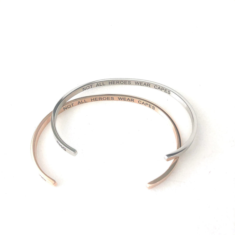 GHG - Not All Heroes Wear Capes Bangle