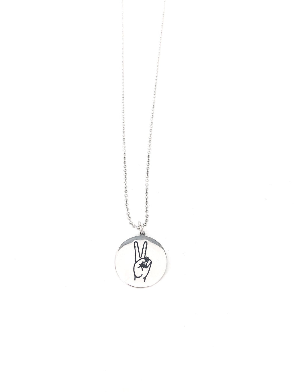 GHG - Peace Sign Necklace