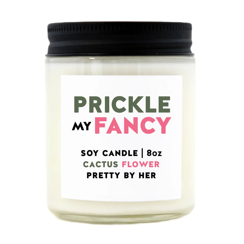 "Prickle My Fancy" | 8oz Soy Wax Candle