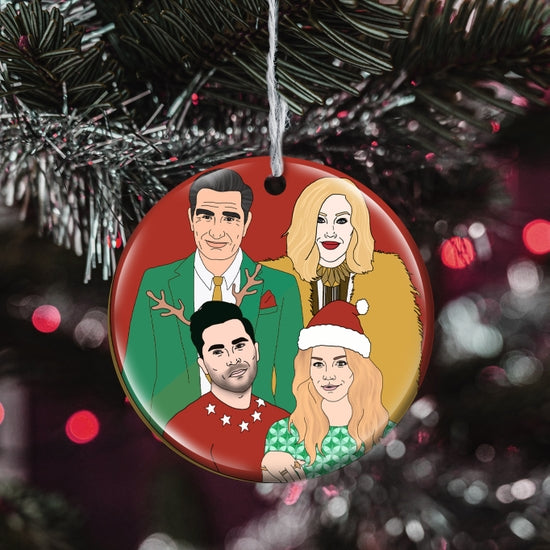Schitt's Creek Porcelain Ornament