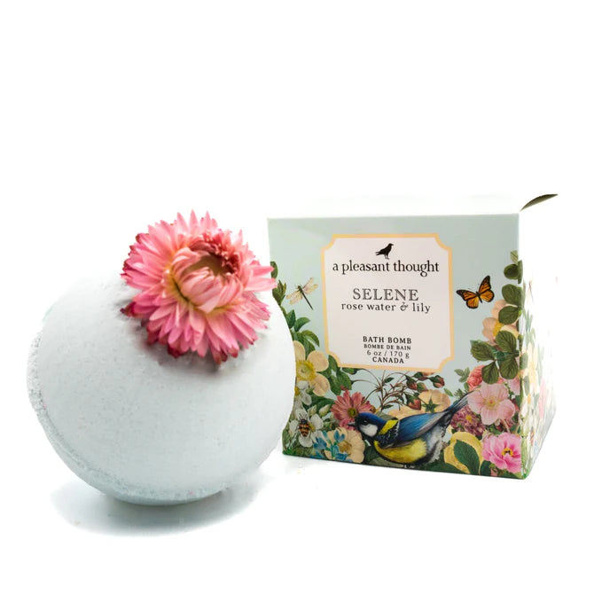 Selene | Rose Water & Lily | Bath Bomb