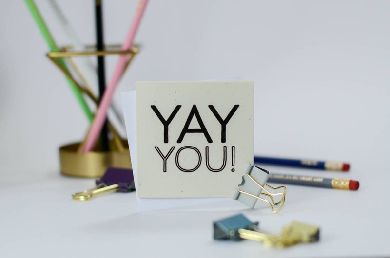 "Yay You!" Mini Card